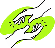 Sich kümmern / gepflegt werden