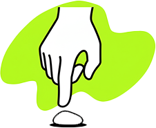 Berühren, ohne zu berühren